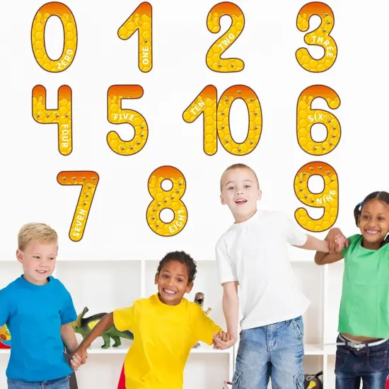 Jumbo Numbers Bee Hive Bulletin Board {3}