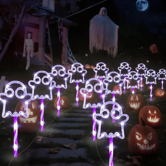 Halloween Path Decorations {5}