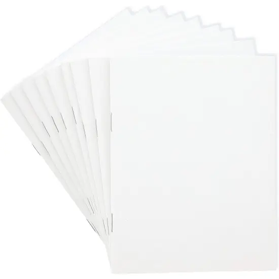 48 Pack Blank Unruled Journal for Writing Projects, Classroom, Student Supplies (4 x 5.5 In) {7}