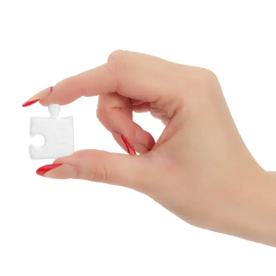 10 Sets Blank Sublimation Puzzles for DIY Crafts, 80-Piece Jigsaws for Heat Press Thermal Transfer (9 x 8 In) Multicolor {3}