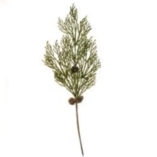 Mossy Cedar Pine Spray 19" {1}