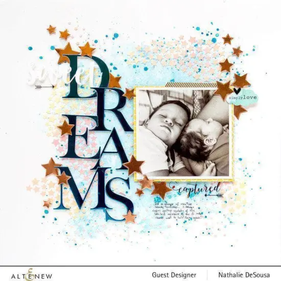 Classic Alphabet Die Set {4}