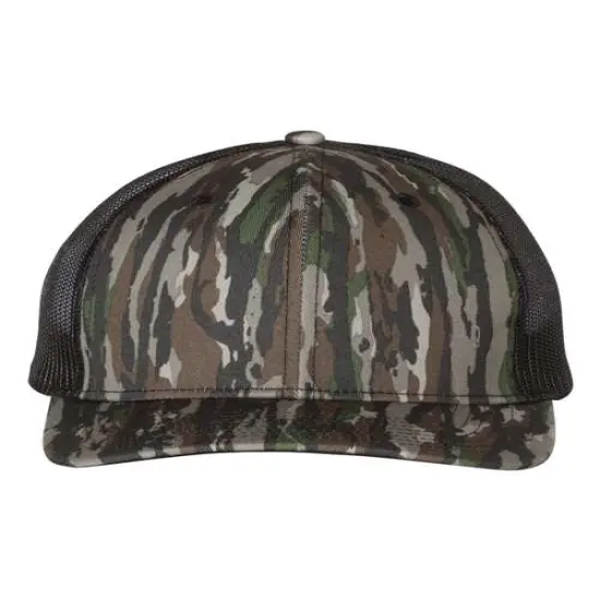 Richardson&reg; Printed Trucker Cap Real Original/ Black {1}
