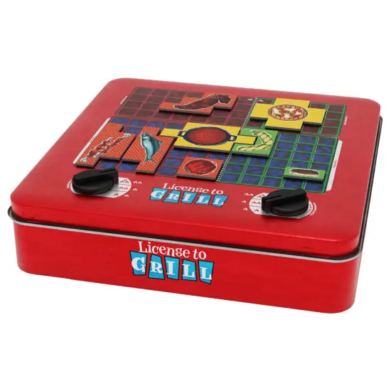 Greater Than Games | License to Grill: Premium Edition | Polyomino Placement Game | Family Placement Game {1}