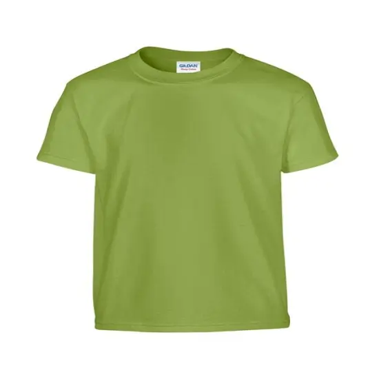Gildan&reg; Youth Heavy Cotton Crew Neck Short Sleeve T-Shirt KIWI {1}