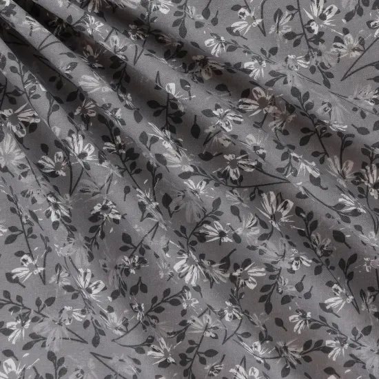 Mook Fabrics Aster Flannel Fabric [108 in. Wide] - By The Yard Poppy Seed {1}