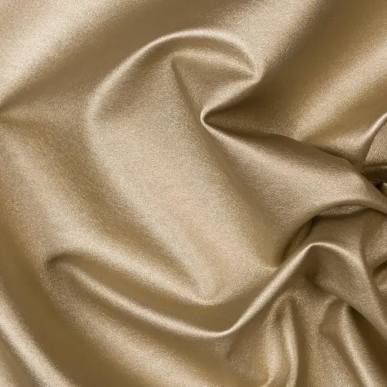 1 Yard Faux Leather Vinyl Fabric For Apparel And Costumes 58 Inch Wide Gold {1}