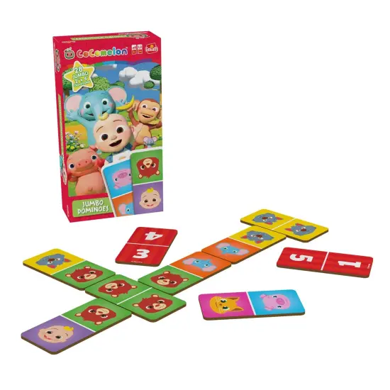 Cocomelon&reg; Jumbo Dominoes, Pack of 2 {3}