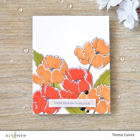 Tropical Forest Alcohol Ink {5}