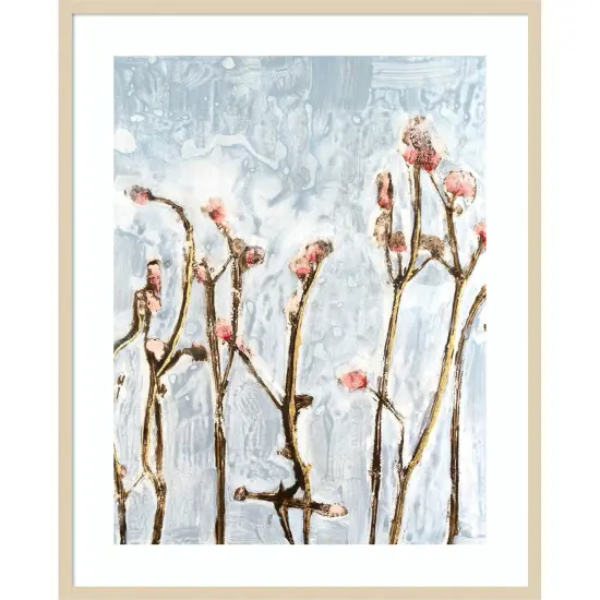 Mimosa Meadow II by Michael Willett Wood Framed Wall Art Print {6}