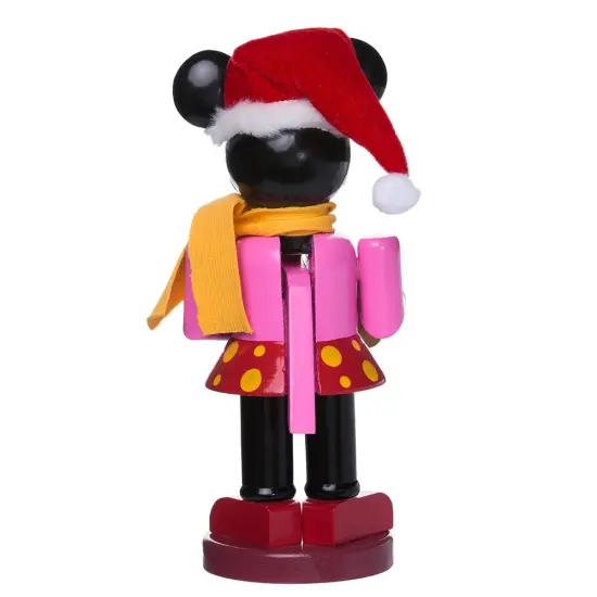 10" Disney&copy; Minnie Mouse With Gingerbread Doll Nutcracker {2}