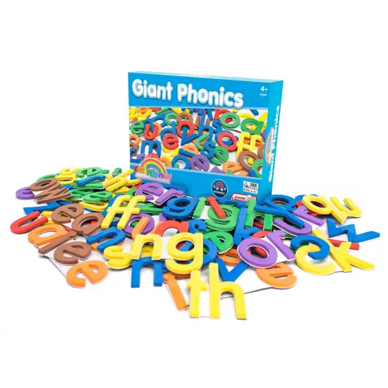 Giant Rainbow Phonics, 84 Pieces {1}