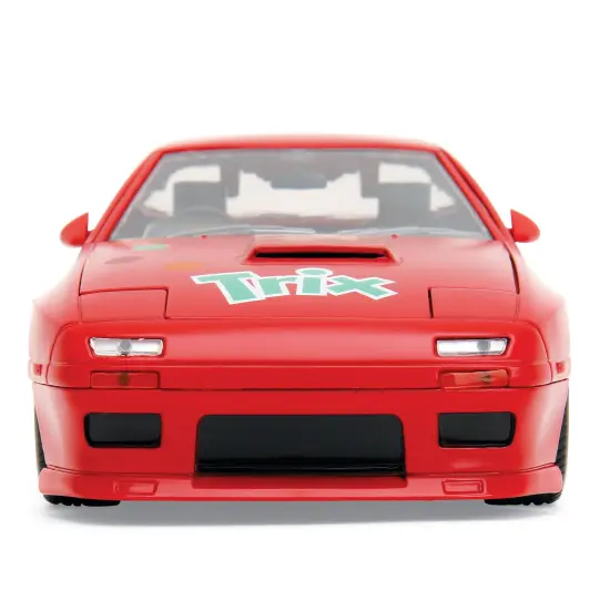 Collections Etc Trix 1985 Mazda RX-7 1:24 Scale Die-Cast Model with Figurine {5}