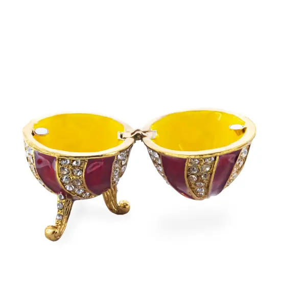 Red Crystal Spire Royal Inspired Imperial Egg 2.5 Inches {5}