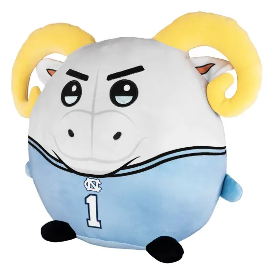 Sleep Squad North Carolina Tar Heels Rameses 12" Mascot Kiri Cloud Plushie {3}