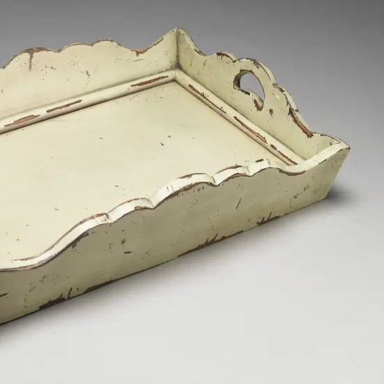 AA Importing 43554-PM Wooden Serving Tray {3}