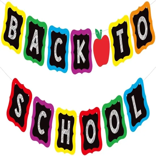 10 Feet - Back to School Banner, First Day of School Banner {1}