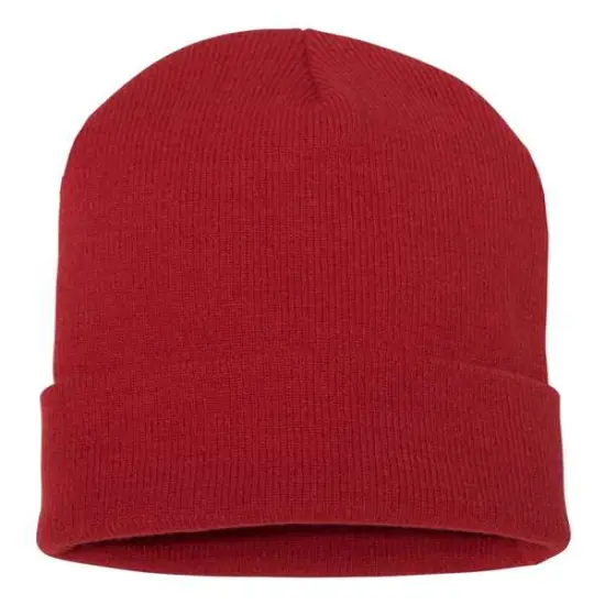 YP Classics&reg; Cuffed Beanie Warm & Stylish Fit Red {2}