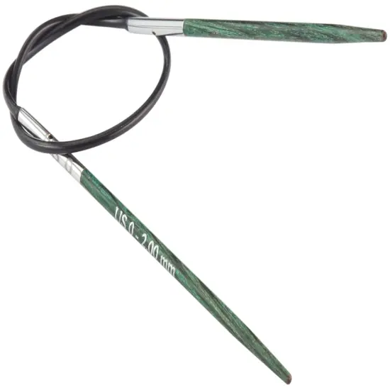 KnitPro-Dreamz Fixed Circular Needles 8"-Size 0/2mm {1}