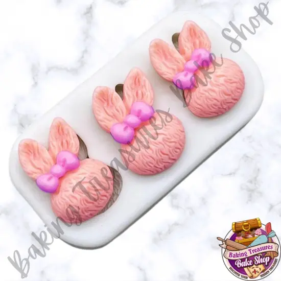 Bunny Trio Silicone Mold {3}
