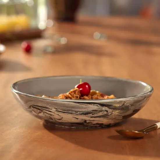 Handcrafted Ceramic Pasta Bowl {2}