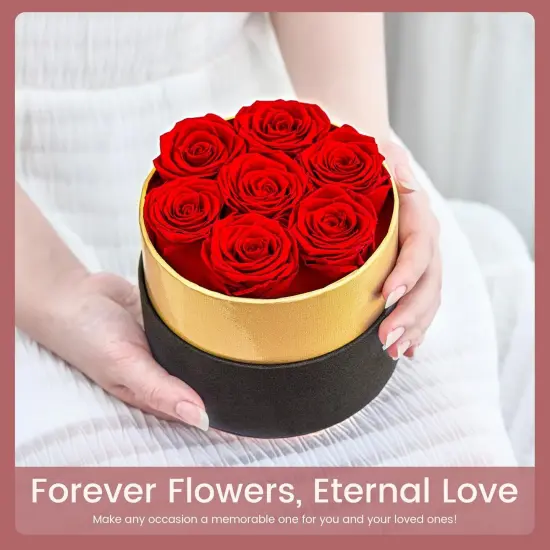 Long Lasting Preserved Roses in a Box {3}