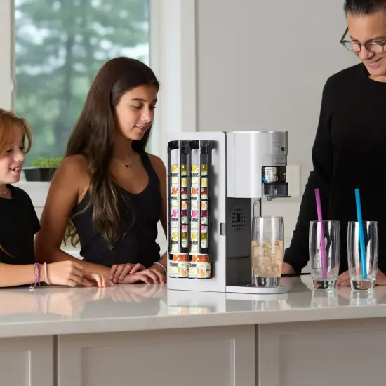 IMPRESA [Holds 12 Pods] Pod Holder Compatible with Ninja Thirsti Pods, Saves Space -- Mountable Pod Storage Holder Compatible with Ninja Thirsty Drink System {6}