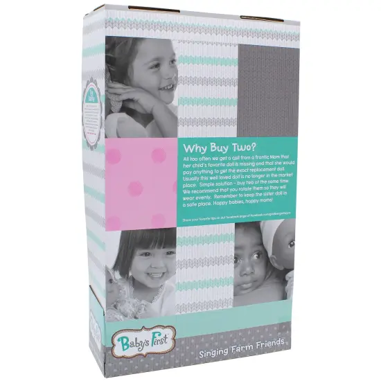 Baby's First Farm Animal Friends Duck Toy Doll - All Ages {4}