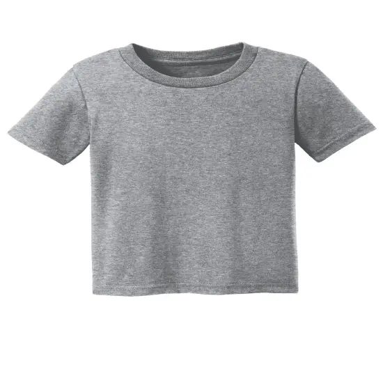 Port & Company&reg; Toddler Core Short Sleeve Cotton Tee Athletic Heather {2}