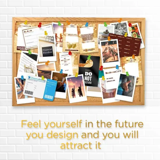 MAGNIFICENT 101 Vision Board Kit - Create a Vision For Your Dream Life - Use The Power of Visualization to Achieve Your Dreams (Ultimate) {6}