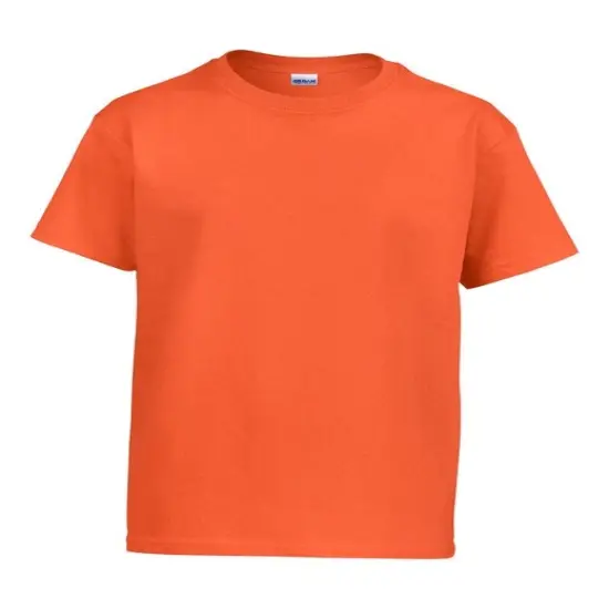 Gildan&reg; Youth Ultra Cotton Crew neck Short Sleeve T-Shirt ORANGE {1}