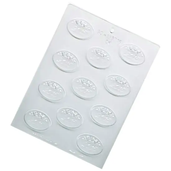 Oval Roses 2015 Mint Chocolate Mold for Special Events {4}