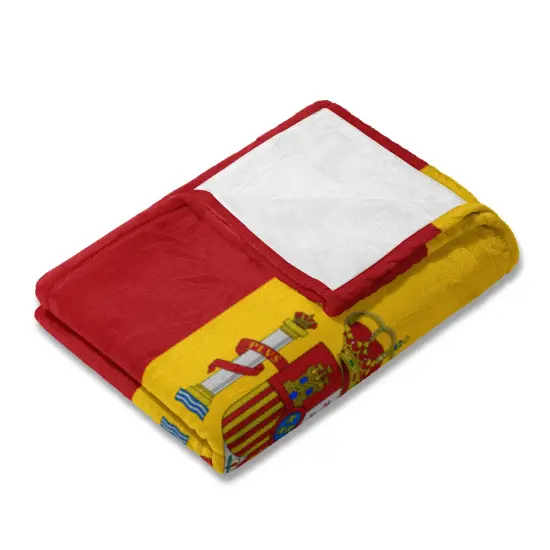 Country Flag Silk Touch Throw Blanket Spain {4}