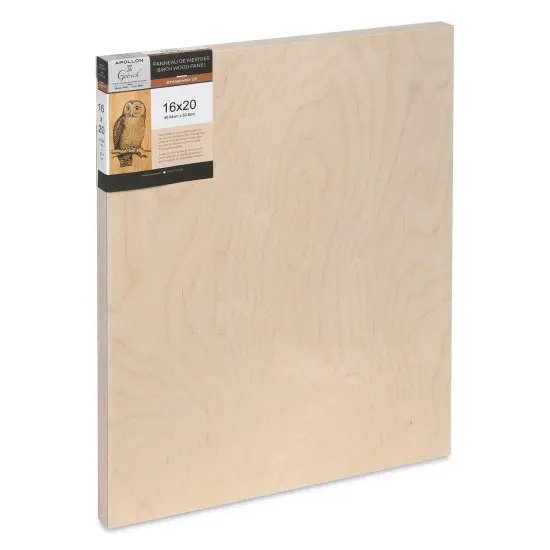 Apollon Gotrick Cradled Wood Panel - 16" x 20", 7/8" Profile {1}