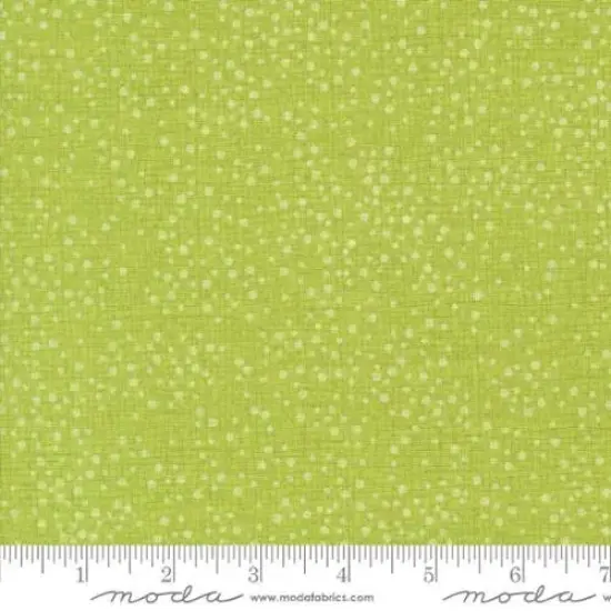 Dotty Thatched Lime 44"/45" Fabric Per Yard {1}