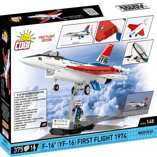 COBI Armed Forces Lockheed Martin F-16&reg; (YF-16) First Flight 1974 {5}