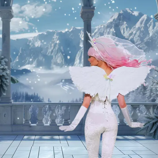 Unicorn Wings Women's Costume Accessory - One Size {3}