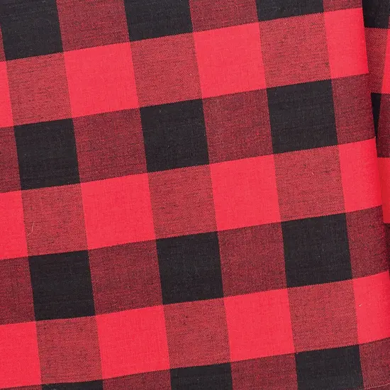 Franklin Black/Red Table Runner 13" x 72" 4th of July Patriotic Woven Table Runner {3}