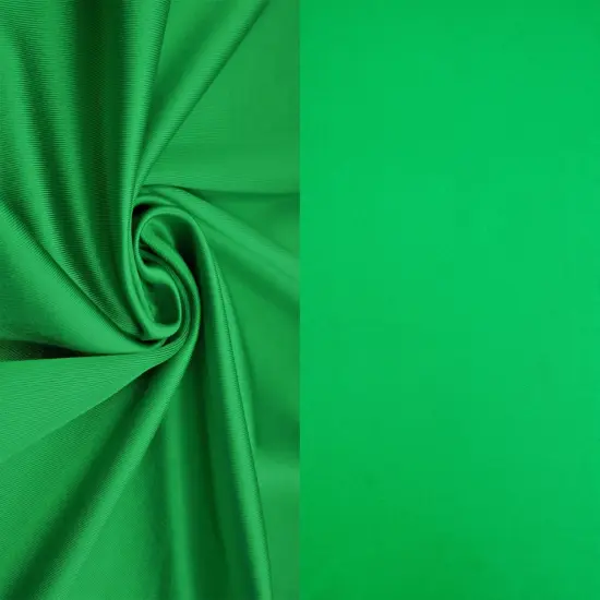 1 Yard Stretch Bridal Satin Casino Fabric 58/60 Inch Wide GREEN KELLY {1}