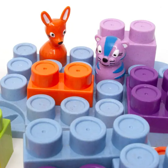 Roo Crew: Crocodile Block Activity Station - 29 Pieces, Block Stacking On The Back Of the Croc, Store Inside, Preschool Toy, Toddler & Kids Ages 2+ {7}