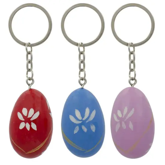 Set of 3 Metal Dolls Key Chains {3}