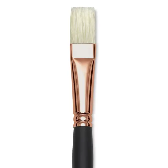 Blick Masterstroke Interlocking Bristle Brush - Flat, Long Handle, Size 10 {1}