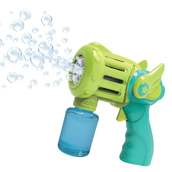 Collections Etc Magic Bubble Continuous Blaster Hand-Held Bubble Machine Toy {4}