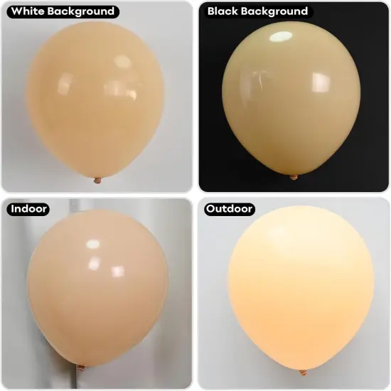 60 Packs 12 Inch Dusty Pink Metallic Chrome Rose Gold White9(Retro Pink) {6}