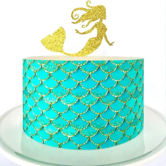 Mermaid Makeup Mermaid Scale Stencil(6x8 inch Mermaid) {4}