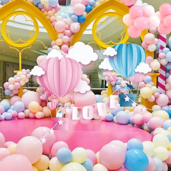 Pink Balloon Arch Kit 111Pcs (Pink) {3}