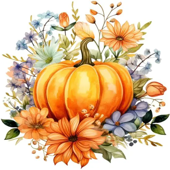 Pumpkins Painting by Numbers {1}