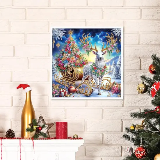 Christmas 5D Special Shape Diamond Art Kits {2}