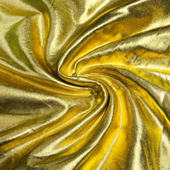 1 Yard Shiny Metallic Foil Lame Spandex Fabric Stretch Activewear Material 58-60 inches width Black {5}
