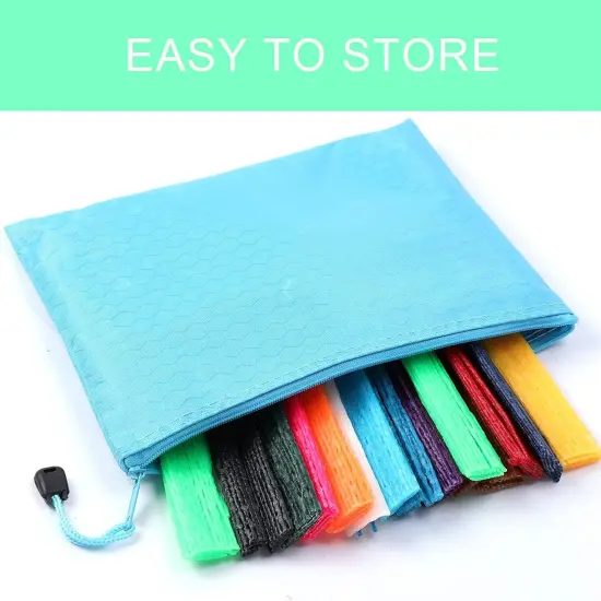 1000PCS Wax Craft Sticks Bendable Sticky Wax Yarn Sticks in 13 Colors with Blue Storage Bag for Kids DIY Art Supplies {4}